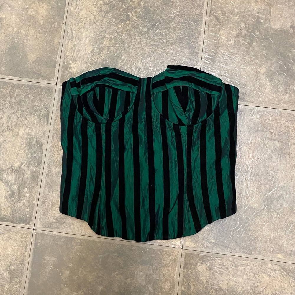 Natori Vintage Striped Corset